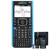 Texas Instruments TI-Nspire CX II CAS Graphing Calculator | Color Screen, 8 Built-in Apps, Python Programming, Included Software, for Math, Science and Finance | Signature Series Gift Bundle