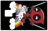Deadpool Deadpool Black Credit Card Sticker - Different and decorate your bank card according to your wishes
