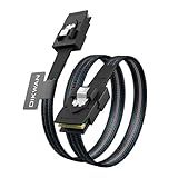 OIKWAN Internal Mini SAS to Mini SAS Cable, SFF8087 36 Pin to SFF8087 36Pin Data Cable Male Cord for Server, Raid Controller, SAS/SATA HBA, Data Storage System-1.6FT