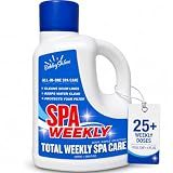 5-in-1 Weekly Hot Tub Chemicals, Spa Chemicals for Hot Tub, Clarifier, Cleaner & Conditioner for Spas & Inflatable Tubs, 3 L – BubbyShine