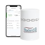 Ecosense RD200 RadonEye, Home Digital Radon Detector: Fast and Accurate Detection of Fluctuating Radon Levels, Short and Long Term Continuous Monitoring with Trend Charts