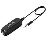 BESIGN Ground Loop Noise Isolator for Car Audio/Home Stereo System with 3.5mm Audio Cable