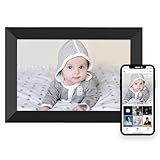 Apofial Digital Picture Frame 10.1 Inch WiFi Digital Photo Frame,1280 * 800 HD IPS Touch Screen Smart Cloud Photo Frame, to Share Photos Or Videos Remotely Via APP Email (Black)