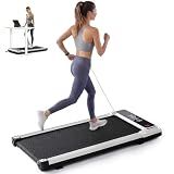KMFurnila 3-in-1 Walking Pad Under Desk Treadmill for Home Office Portable