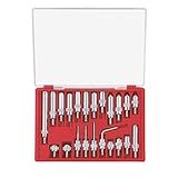 HDLNKAK Dial Indicator Extension Set - Imperial Dial Indicators Tips 22 Pieces, for Precision Measurement -Dial Gauge Indicator with Extension, Tips, and Tools, Essential Tools for Dial Indicators