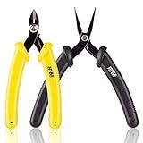 Piececool DIY Tools Set for Metal Earth Model Kits, 2pcs/set Professional Clipper and Needle Nose Pliers for Metal Puzzles Assembling Cutting and Bending Tools Kit