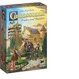 Hans Im Gluck Carcassonne Traders & Builders Board Game Expansion - Add Goods, Pigs & Builders to Enhance Strategy, Family Fun for Kids & Adults, Ages 8+, 2-5 Players, 45 Minute Playtime