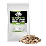 VERSAWOOD Oak Wood Pellets – 100% Natural Hardwood for Pizza Oven & Smoker – Kiln-Dried, Additive-Free Fuel – Compatible with Ooni & Pellet Pizza Ovens – 10lb Bag