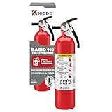 Kidde FA110G Multi Purpose Fire Extinguisher, Wall Mount, for Home/Office/Dorm/Residential, 1A10BC