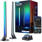 Govee RGBIC Gaming Light Bars H6047 with Smart Controller, Wi-Fi Smart LED Gaming Lights with Music Modes and 60+ Scene Modes Built, Works with Alexa & Google Assistant, Game Room Lights Decor