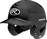 Rawlings | COOLFLO Batting Helmet | 6 1/2" - 7 1/2" One Size Fits Most | Black