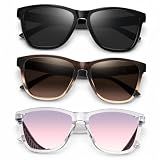 ELITERA Sunglasses Womens Polarized Sunglasses for Mens Womens Retro Mirror Lens for Driving Fishing UV400 Protection