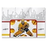 Kasifei – 7' x 10' Heavy Duty Hockey Shooting Tarp – Built-in Shooter Tutor – Great Hockey Net Replacement – Training Equipment for All Skill Levels - Garage & Wall Protection