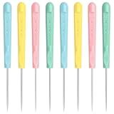 8Pcs 5.2 Inches Sugar Stir Needle, Cookie Scribe Needles Cake Decorating Needle Tool Cookie Decoration Supplies for Baking Lovers
