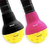 Tannius Pickleball Ball Retriever (1 Pack Black & 1 Pack Pink)