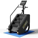 Fitvids Stair Stepper Machine, Commercial Grade Stair Climber with 15 Resistance Levels, Continuous Stair Stepping Machine for Cardio and Lower Body Workouts, LED Screen, Exercise Machine for Home Gym