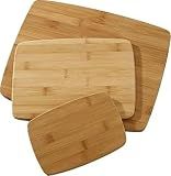 Farberware Bamboo Cutting Board Set of 3, Reversible, 3 Sizes