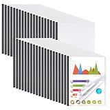 Report Covers with Sliding Bar, Clear Report Covers for A4 and Letter Size Paper, Resume Covers Presentation Folders File Document Binder for School Business, 70 Sheet Capacity