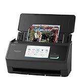 ScanSnap iX2500 Photo Edition Wireless or USB High-Speed Cloud Enabled Photo, Document & Receipt Scanner with Large 5" Touchscreen for Mac or PC, Black