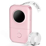 Phomemo Label Maker Machine, D30 Portable Handheld Bluetooth Mini Label Printer, Multiple Templates Smartphone Thermal Small Label Maker for Kids School Items, Classroom Teacher Supplies, Easy to Use