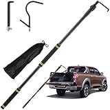 UEGHNS Bed Buddy Truck Tool, Truck Cargo Grabber telescoping 34-74" Pickup Truck Bed Retriever Tool Conveniently Store the CAR Truck RV Tools Avoid Climbing Truck Bed Efficient Cargo Retriever