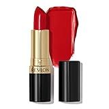 Revlon Super Lustrous Lipstick, Creamy Formula For Soft, Fuller-Looking Lips, Moisturized Feel, 775 Super Red, 0.15 oz