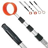 SPEENSUN Golf Ball Retriever Telescopic,Golf Ball Water Retriever,Max 12Ft Lightweight Aluminum Alloy Golf Ball Grabber,Not Easy to Break and No Corrosion Golf Ball Retriever for Water and Bushes