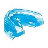 Shock Doctor Braces Football Mouth Guard, Upper & Lower Teeth Protection, Adult/Youth Sizes with Helmet Strap, Mouthguard for Sports, Football, Hockey, Lacrosse, Baseball, Wrestling, More