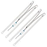 4FT Magnetic LED Retrofit Kit,Recessed T8T10Fluorescent Light Retrofit LED Light Tube,Panel Light,Troffer Quick Retrofit LED Light Kit ,No Professional Tools Required,36w, 5000K White light (2 pack)