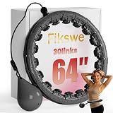 Fikswe Weighted Hula Infinity Fitness Hoop for Adult Weight Loss