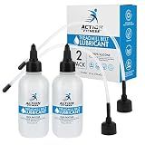 Action Fitness 100% Silicone Treadmill Lubricant - 4oz Bottles, 2 Pack