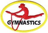 Lunch Money Gymnastics Iron On Embroidered Patch Sports Competition Gym Sport Great for Jackets, Hats, Backpacks and More