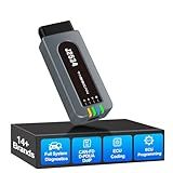 Tabscan J2534 Pass-Thru Programmer for Diagnostics and Programming, J2534 Reprogramming Tool with All System Diagnostics, ECU Coding, ECU Programming Fit for 14+ Vehicle Brands