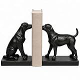 Comfy Hour Labrador Bookends Dog Statue Book Ends, Set of 2, 6.2 Inch