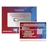 Bodno ID Card Software Program for PC & MAC - Design & Print Photo ID Cards and Gift/Loyalty Cards - Diamond Edition