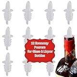 TableCraft 35C Cash & Carry Free Flow Pourer, Economy, Hand wash only, Plastic, Clear, BPA Free (Priced per Each, Packed 12 pourers per polybag)