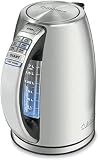 Cuisinart Electric Kettle, 1500W, 6 Temperature Presets, 1.7L, CPK-17P1