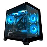YAWYORE Gaming PC, AMD Ryzen 7 5700X, GeForce RTX 5060 Desktop Computer