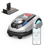 YARDCARE N1600 PRO Robot Lawn Mower, Wireless Design with RTK+Vision Navigation, 0.4 Acre Coverage, APP Smart Control Robot Lawn Mower, Multi-Zone Mowing, Curved Path, Adjustable Cutting Height