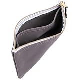Klein Tools 55578 Zipper Bag with Divider, No. 10 Canvas, 7-Inch x 12-1/2-Inch Heavy Duty Tool Bag Organizer, Multipurpose for Tools to Crafts