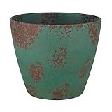 Classic Home and Garden Premiere Collection Planter Vogue, 8", Patina Copper