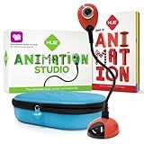 HUE Animation Studio: Complete Stop Motion Kit (Camera, Software, Book) for Windows/macOS (Red) with Carry Case