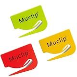 MUCLIP 3 Pack Safety Letter Opener - Hidden Stainless Steel Blade,ABS Ergonomic Envelope Slitter Letter Opener for Mail,Envelope,Packages,Wrapping Paper,Office & Home