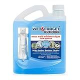 Wet & Forget Outdoor Moss, Mold, Mildew, & Algae Stain Remover Multi-Surface Cleaner, Ready to Use, 64 Ounce