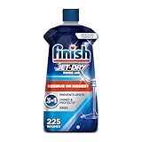 Finish Jet-Dry Dishwasher Rinse Aid, Compatible with Dishwasher Detergent, Prevents Spots & Residues, Dries, Shine & Protects, 23 oz, 225 Washes.
