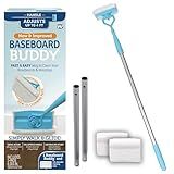 Baseboard Buddy – Baseboard & Molding Cleaning Tool! Includes 1 Baseboard Buddy and 3 Reusable Cleaning Pads, As Seen on TV