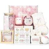 Gifts for Teen Girls, Teen Girl Gifts Trendy Stuff, Back to School Gift For Teens Tween Girls, Teenage, Daughter, Sister, Best Friend Birthday Basket for Women Sweet 16th 18th 21st Box Set (Pink)