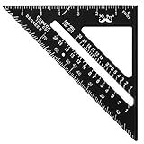 Mr. Pen- Metal Square Ruler, 7 Inch, Aluminum Rafter Square, Carpenters Square Tool, Carpentry Squares,