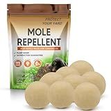 PVTYSZES Mole Repellent for Lawns, Gopher Repellent Outdoor, Moles Control, Vole Repellant Groundhog Repellant for Your Lawn and Garden (1.5 Ounce (Pack of 8))