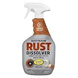 Rust-Oleum Rust Dissolver Trigger Spray Gel | Heavy-Duty Corrosion Remover for Metal Tools, Cars, Bikes, Grills, Bolts, Firearms & More | 32 oz